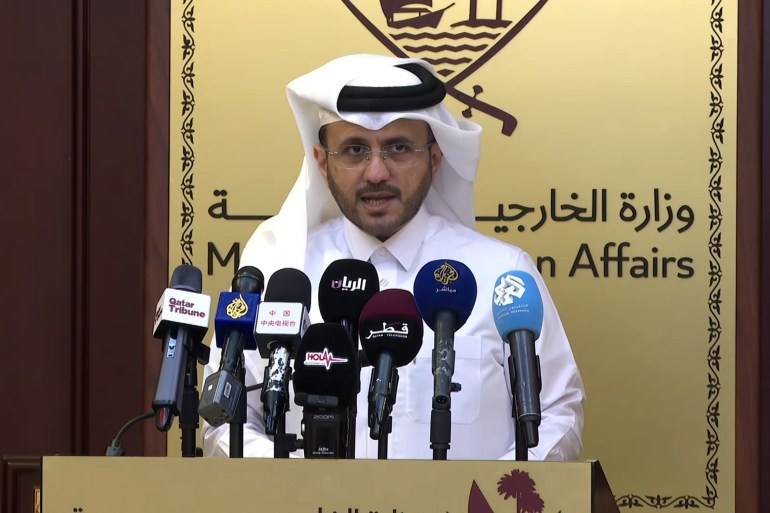 01-1701168473 ماجد الأنصاري المتحدث بإسم وزارة الخارجية القطرية