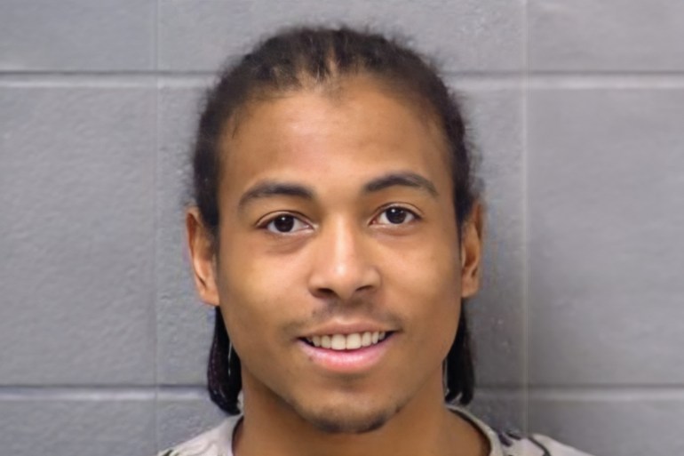 d9a4-1705988616 This undated and unlocated handout image released by the Joliet Police Department on January 22, 2024 shows Romeo Nance. Police were searching near Chicago on January 22 for Romeo Nance, 23, suspected of shooting dead at least seven people in two different homes in the suburbs of the northern US city, officials said. (Photo by JOLIET POLICE DEPARTMENT / AFP) / RESTRICTED TO EDITORIAL USE - MANDATORY CREDIT "AFP PHOTO / JOLIET POLICE DEPARTMENT " - NO MARKETING - NO ADVERTISING CAMPAIGNS - DISTRIBUTED AS A SERVICE TO CLIENTS - RESTRICTED TO EDITORIAL USE - MANDATORY CREDIT "AFP PHOTO / JOLIET POLICE DEPARTMENT " - NO MARKETING - NO ADVERTISING CAMPAIGNS - DISTRIBUTED AS A SERVICE TO CLIENTS