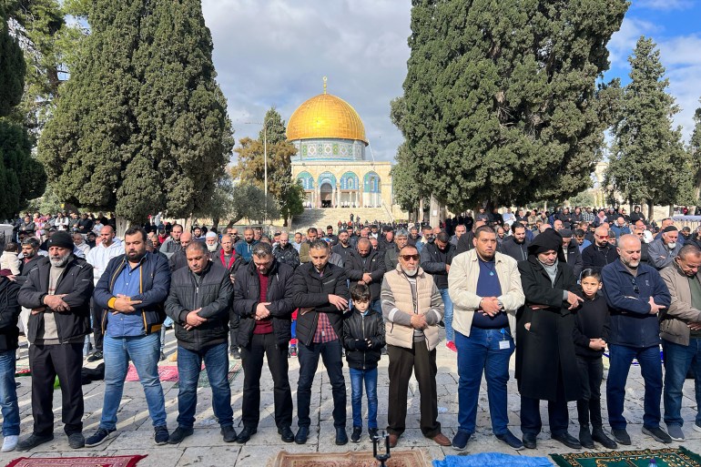 003-3-1704479440 القدس-المسجد الأقصى - صلاة الجمعة 5 يناير 2024 - خاص بالجزيرة نت