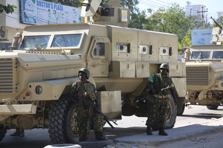30755239-1685249727-1 African Union peacekeepers hit by explosion in Somali capital