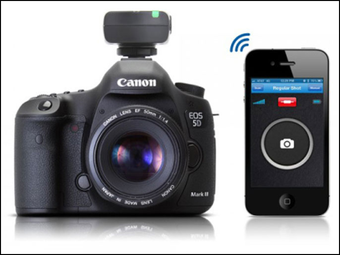 3693ba3b-ec10-4363-bd7c-a3d998d7a1bb This Bluetooth Smart Trigger Tuns Your iPhone Into A Canon DSLR Remote And Intervalometer --- لات ضع مصدرا للصورة