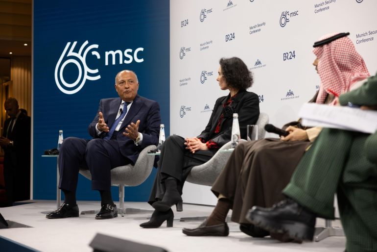 cllcl-1708263325 سامح شكري وزير الخارجية المصري - مؤتمر ميونخ للأمن- المصدر: موقع المؤتمر