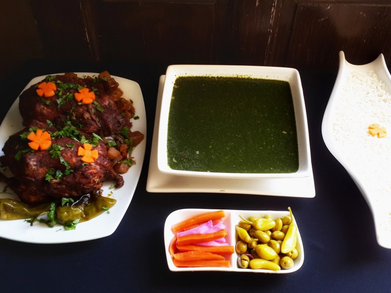 b8ece13a-a722-4147-b693-de72e9adc6bd الملوخية المفرومة هي سيدة المائدة الرمضانية في غزة -مصدر الصورة الشيف ولاء يوسف