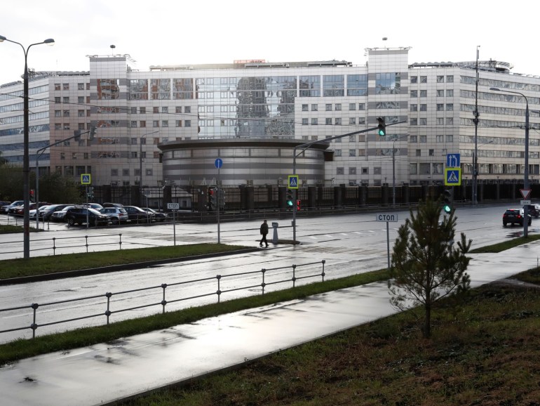 271b4bd6-261d-4914-b966-f9e6424683ee A general view shows the headquarters of the Main Directorate of the General Staff of the Armed Forces of the Russian Federation, formerly known as the Main Intelligence Directorate (GRU), in Moscow, Russia October 4, 2018. REUTERS/Stringer