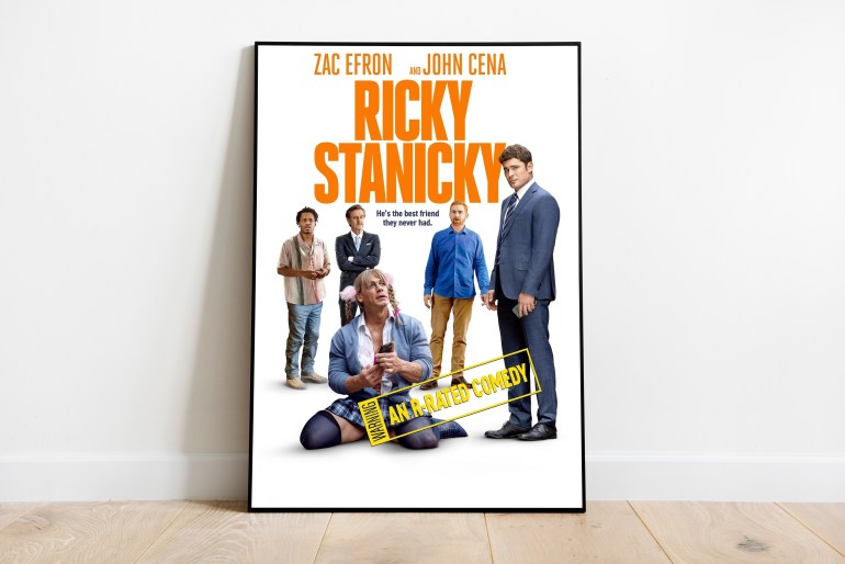 asas-1712950913 William H. Macy, John Cena, Zac Efron, Jermaine Fowler, and Andrew Santino in Ricky Stanicky (2024)
