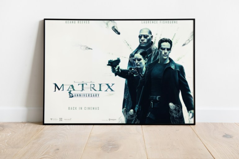 بوستر للذكري ال25 لاطلاق سلسلة المارتيكس