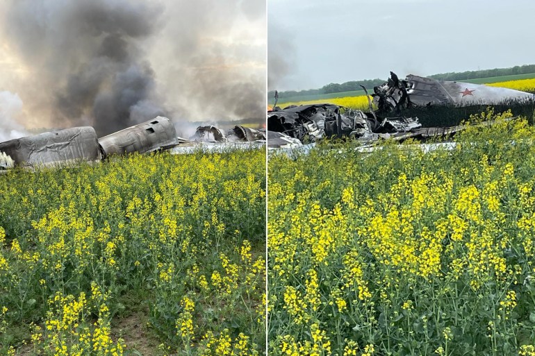 untitled-2-1713519454-1 A plane crashed into a field in the Krasnogvardeisky District