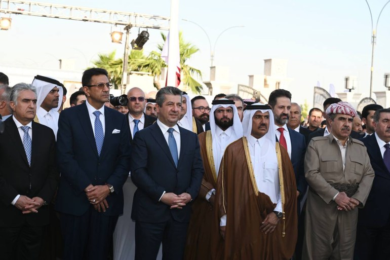 افتتاح القنصلية القطرية في اربيل