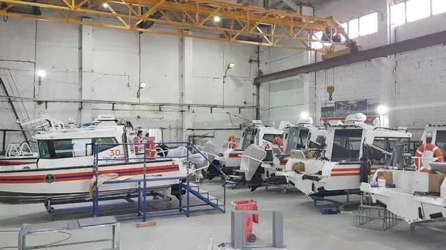 6638b60b4c59b731784dc308 شركة روسية تصنع قوارب مخصصة لقوات إنفاذ القانون