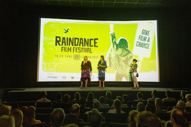 إنستغرامraindancefilmfestival • raindancefilmfestival's profile picture What an incredible night at the London Premiere of #TheContestant with a standing ovation 🫶 Thank you #Nasubi, @ClairTitley and the whole team for bringing us such a powerful experience.