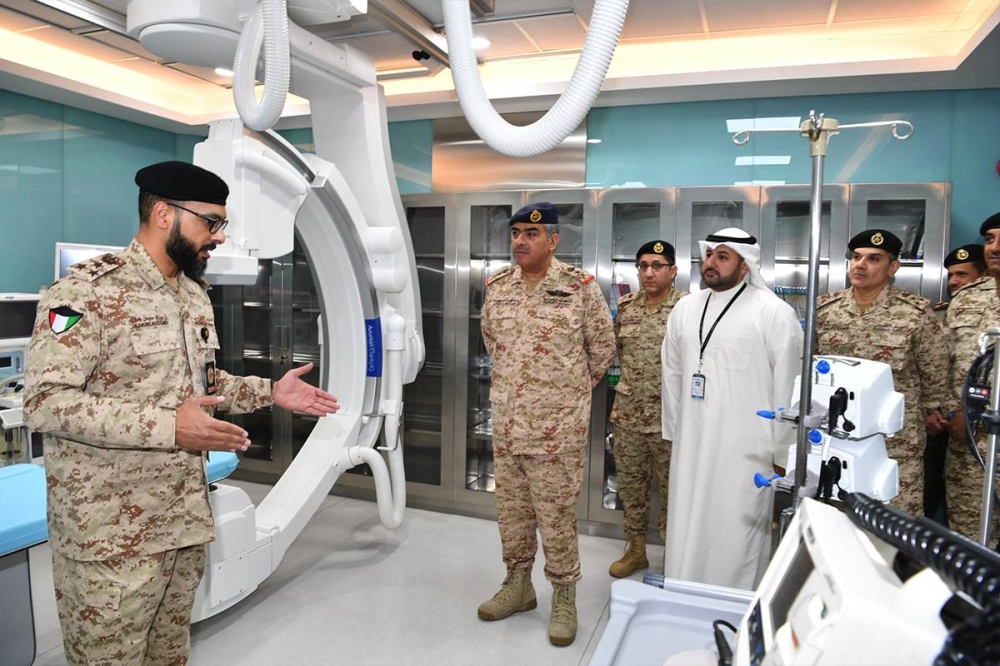 291150 هيئة الخدمات الطبية تدشن وحدة قسطرة القلب في مستشفى جابر الأحمد للقوات المسلحة