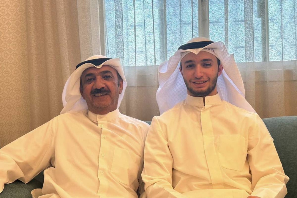 يوسف الرشدان ووالده