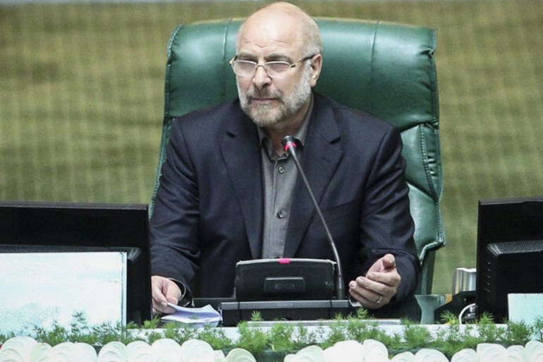 45542d8ab-3 قاليباف يقول إنه من حق العسكريين خوض الانتخابات الرئاسية بعد قطع علاقتهم مع مؤسستهم العسكرية (الصحافة الإيرانية)