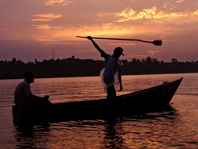 74606b89-b1f4-4425-83f8-bdc276efb75a Lake Victoria, the second largest fresh water lake in the world, in Entebbe, Uganda