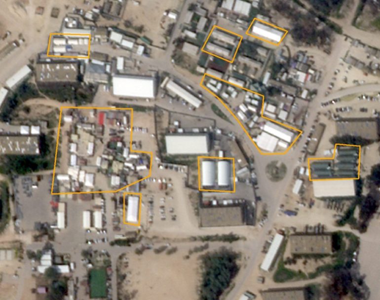 d984-6-1710675518-e1710675631172 صور أقمار صناعية تظهر توسعا ضخما لسجن سدي تيمان المصدر: وكالة سند