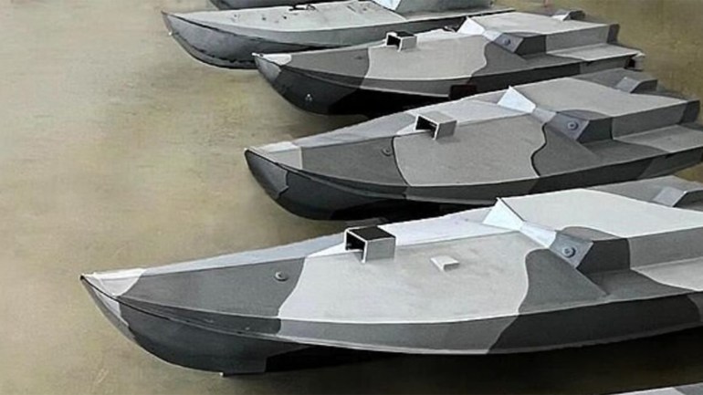 d8b4d8b4-1719489242 An image showing unmanned marine vehicles from Ukraine. Credit: Ssu.gov.ua / Wikimedia Commons