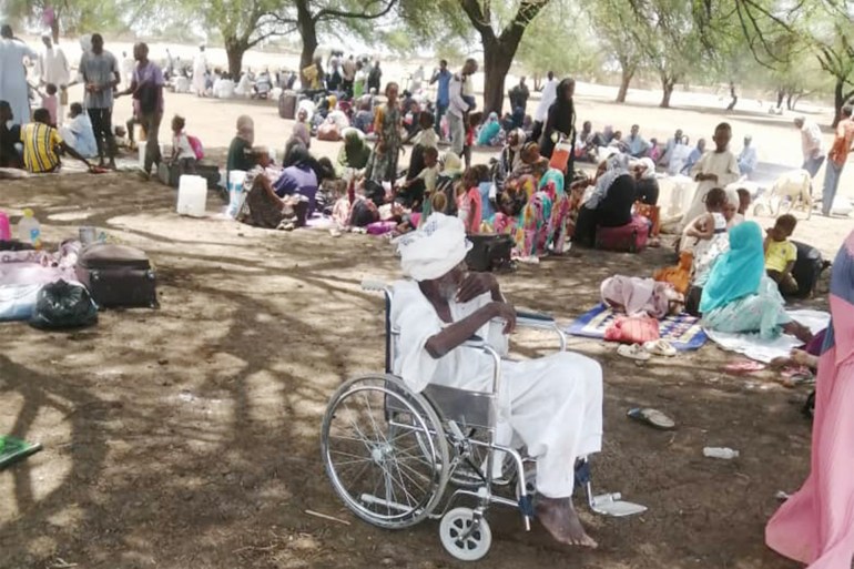 مئات نزحوا من قرى شمال الدندر بولاية سنار شرقي البلاد الى مدينة القضارف شرقي البلاد