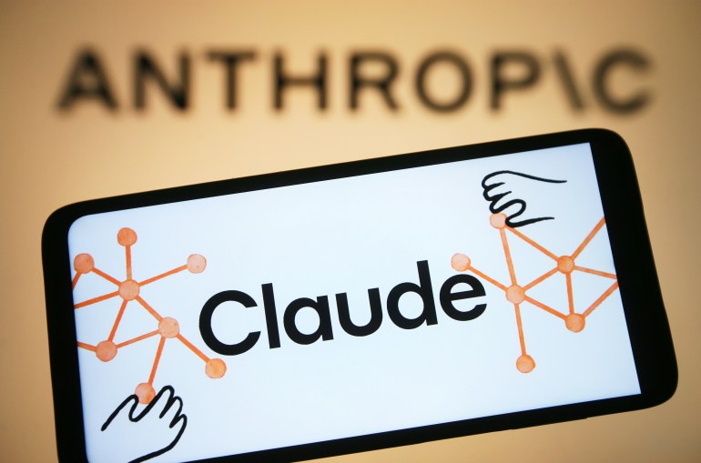 gettyimages-1737213579-1718947961 UKRAINE - 2023/10/20: In this photo illustration, Claude AI logo is seen on a smartphone and Anthropic logo on a pc screen. (Photo Illustration by Pavlo Gonchar/SOPA Images/LightRocket via Getty Images)