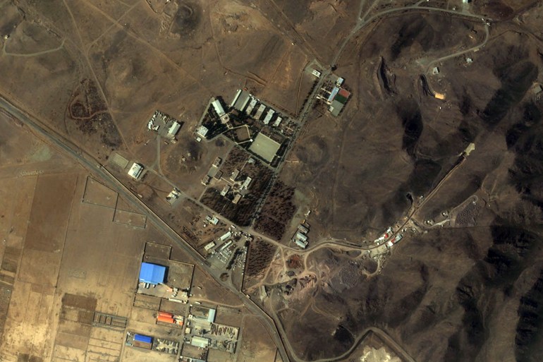 A satellite photo shows suspected tunnel expansion (in the upper-right quadrant of the picture) at Shahid Modarres Garrison, near Tehran, Iran, in this handout image obtained by Reuters on July 5, 2024. Planet Labs PBC/Handout via REUTERS THIS IMAGE HAS BEEN SUPPLIED BY A THIRD PARTY. MANDATORY CREDIT. NO RESALES. NO ARCHIVES.