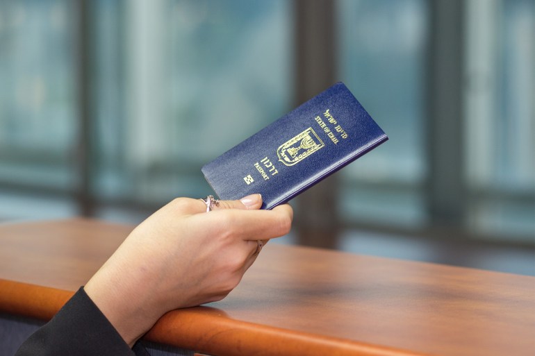 Passport control at terminal 1, Tel Aviv Israel