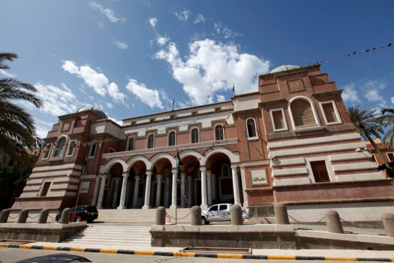 A view of the Central Bank of Libya in central Tripoli April 27, 2016. REUTERS/Ismail Zitouny