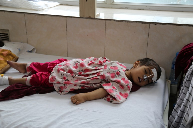 الطفلة مرسل لديها ورم في الدماغ تؤثر أدويته على كبدها العليل