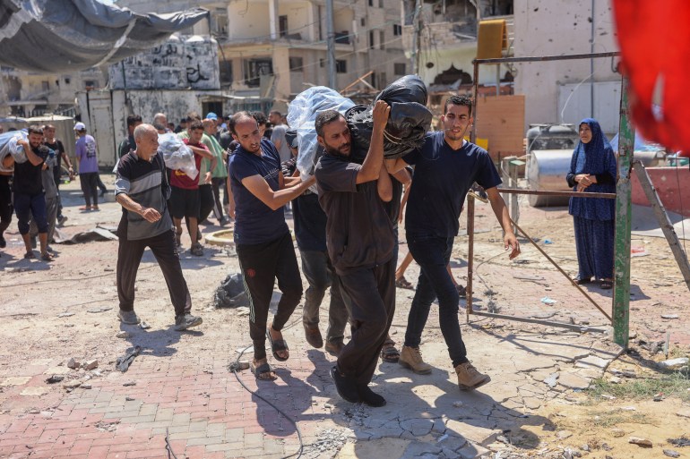 d9a4d9a8d9a4d9a8d9a48-1723296870 مجزرة النواصي خان يونس 13 يوليو/ تموز 2024