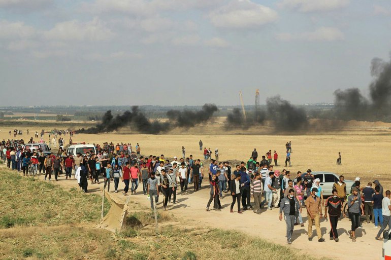 شارع جكر في غزة