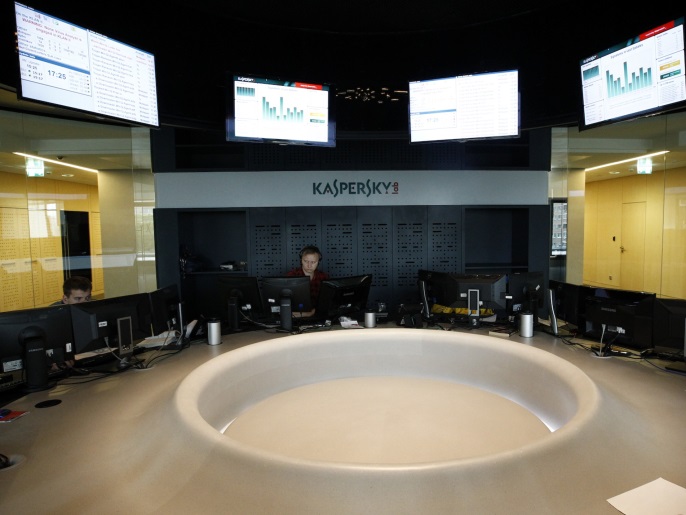 fc3d6ee1-9b21-4a6b-b52d-09f56be9102c Employees work at the headquarters of Kaspersky Labs, a company which specialises in the production of antivirus and internet security software, in Moscow July 29, 2013. Picture taken July 29, 2013. REUTERS/Sergei Karpukhin (RUSSIA - Tags: SCIENCE TECHNOLOGY BUSINESS)