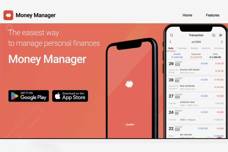 money-manager-1723536106 **** داخلية **** تطبيق money manager المصدر: سكرين شوت موقعهم الرسمي