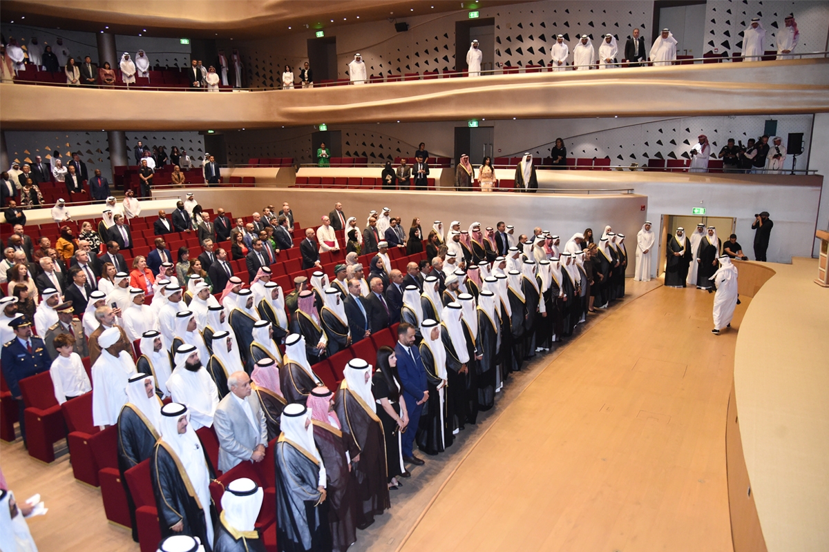 336019 جانب من الحضور في احتفالية اليوم الوطني السعودي