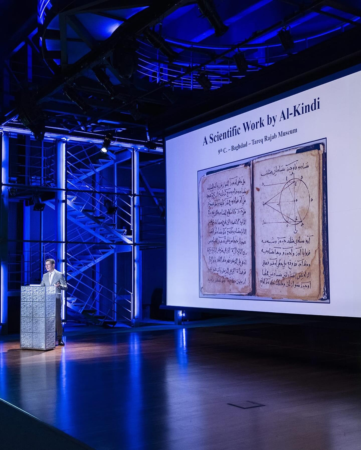 من أجواء المحاضرة