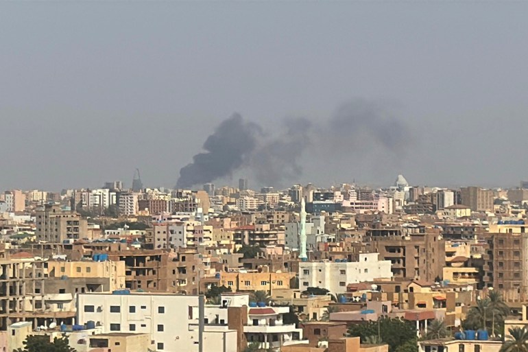ap22826267-1727776977 This grab from video shows smoke rising over Khartoum, Sudan on Thursday Sept. 26, 2024, after Sudan’s military started an operation to take areas of the capital from its rival, the paramilitary Rapid Support Forces. (AP Photo/Rashed Ahmed)
