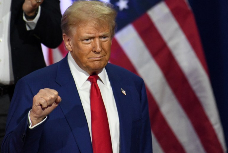 Republican presidential nominee former U.S. President Trump holds a campaign event in Pennsylvania