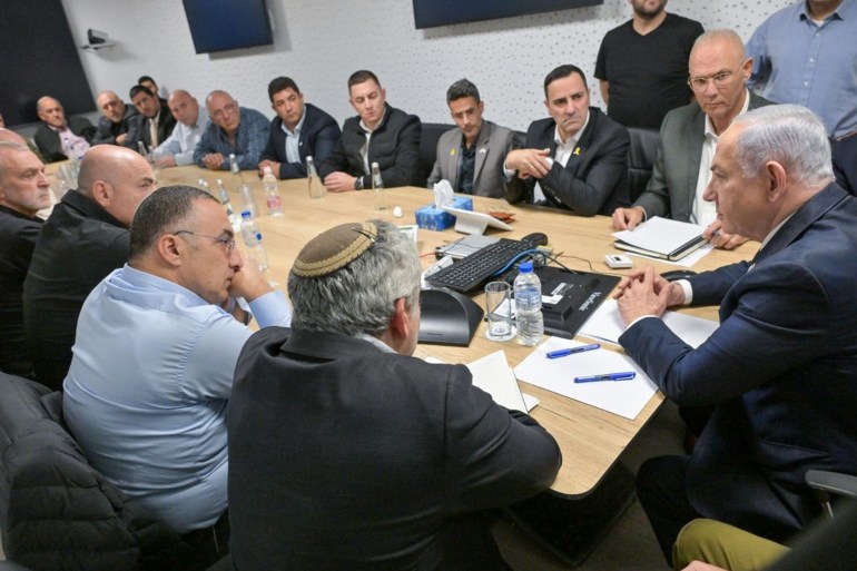 1e2e2e-1732688708 Prime Minister Benjamin Netanyahu meets with the heads of the regional councils in the north (Photo: Kobi Gideon, GPO)
