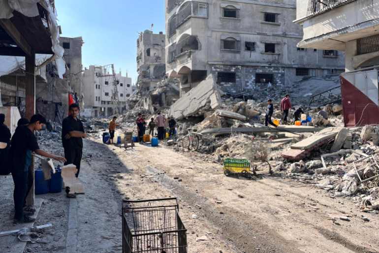 doc-36lg432-1730737555 دمار يلف شمال قطاع غزة (الفرنسية)