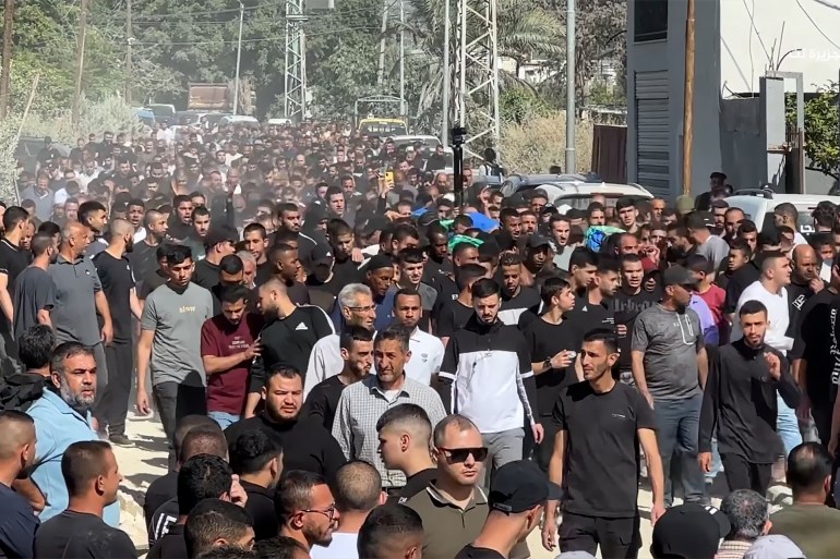 تشييع شهداء مخيم نور شمس بطولكرم اليوم - الجزيرة نت