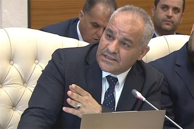 50-1727781133 A snap shot of Naji Mohamed Issa Belqasem, the new central bank governor. Courtesy of Hakomitna website. الصحافة الليبية
