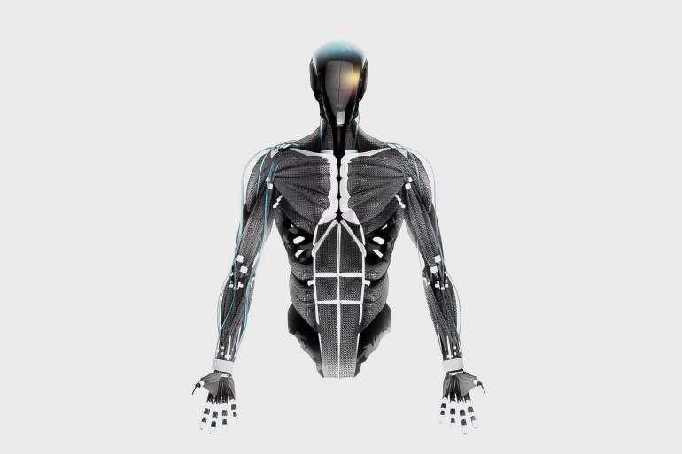 678uy-1733747822 كلون ألفا روبوت بهيكل بشري صناعي موقع الشركة - clonerobotics.com