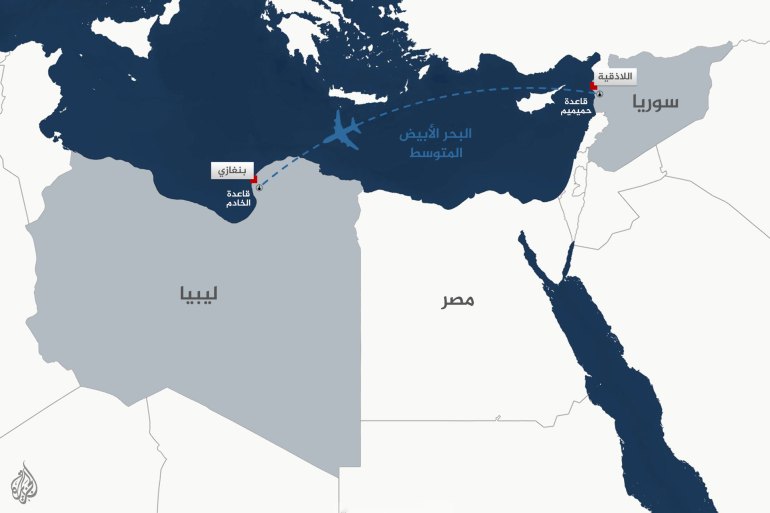 d8a7d984d8b7d98ad8b1d8a7d986-d8a7d984d8b1d988d8b3d98a-1734549070 حركة الطيران الروسي من قاعدة حميميم باللاذقية إلى قاعدة الخادم قرب بنغازي الليبية