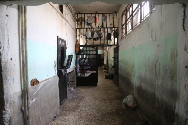 gettyimages-2188254703-1733699614 HAMA, SYRIA - DECEMBER 07: An inside view of the Hama prison after the armed groups opposed to Bashar al-Assad's regime, led by Hay'at Tahrir al-Sham (HTS), which have been fighting regime forces since Nov. 27, took control of the city center of Hama on December 07, in Syria. (Photo by Kasim Rammah/Anadolu via Getty Images)