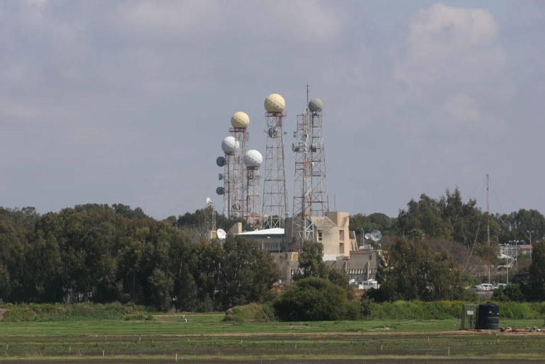 1018316866-1698923117 A military intelligence base in central Israel, the headquarters of the 8200 Unit. Credit: David Bachar HAARETZ