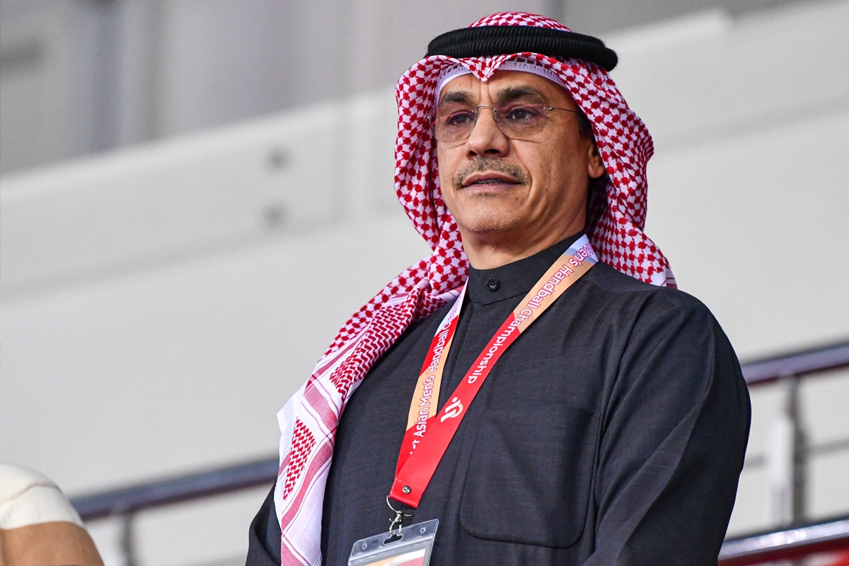 قايد العدواني أمين سر اتحاد اليد رئيس وفد المنتخب بكأس العالم