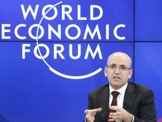 eaa7c8f0-220d-4f28-baf8-693063b9363e Mehmet Simsek, Deputy Prime Minister of Turkey attends the World Economic Forum (WEF) annual meeting in Davos, Switzerland January 20, 2017. REUTERS/Ruben Sprich