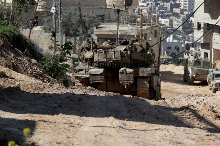 Israeli forces attack Jenin Refugee Camp in the West Bank