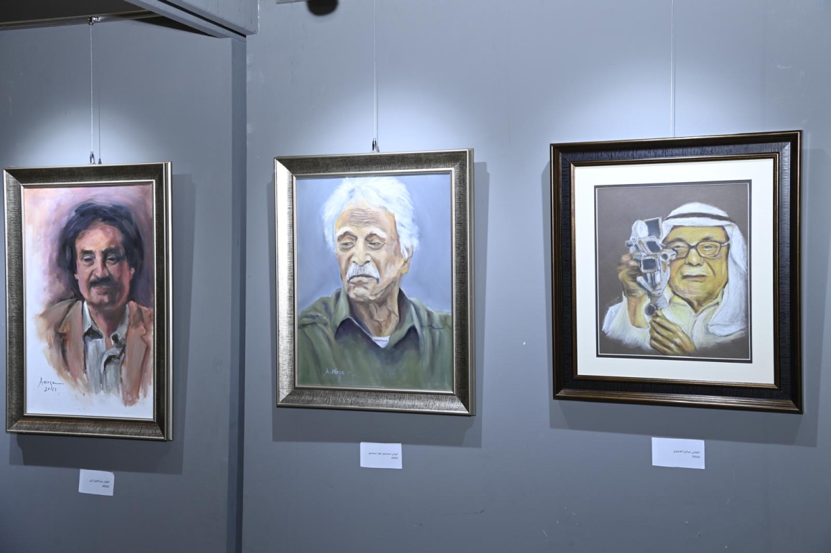 من الأعمال المعروضة