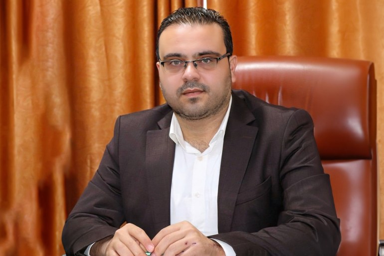 المتحدث باسم حماس حازم قاسم المصدر: حسابه على تويتر @hazemaq