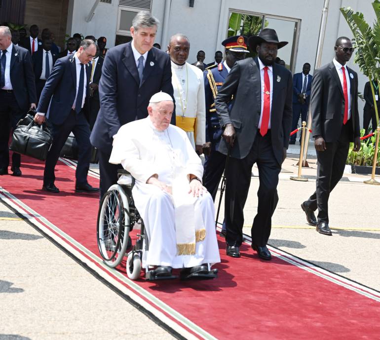 30179922 Pope Francis in South Sudan