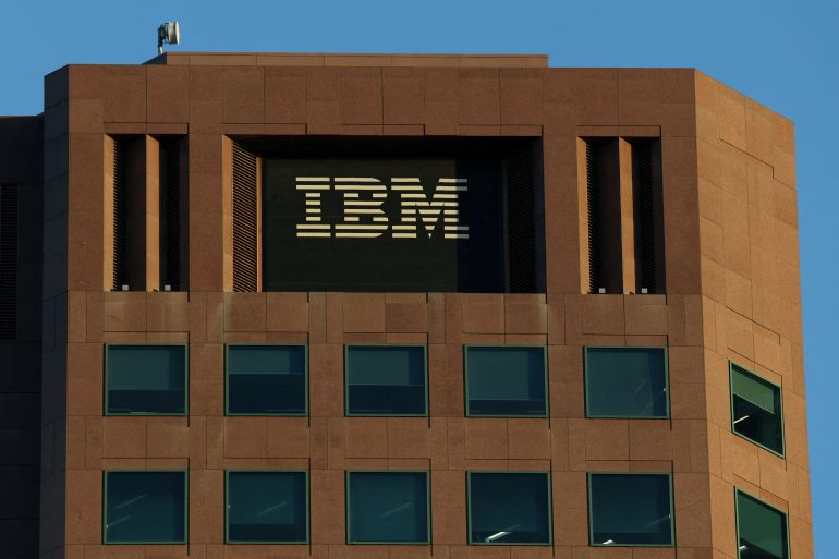 FILE PHOTO: A view shows the IBM Australia building in Melbourne, Australia, March 24, 2025. REUTERS/Hollie Adams/File Photo