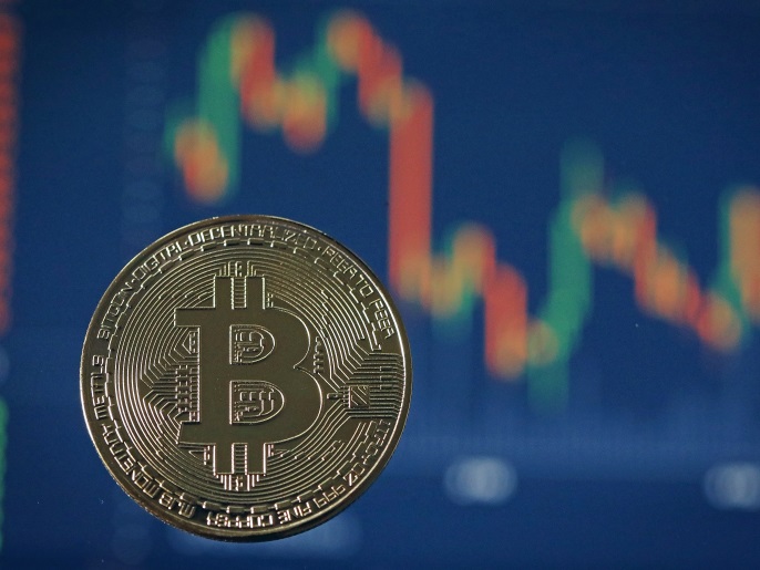 LONDON, ENGLAND - OCTOBER 24: A visual representation of the digital Cryptocurrency, Bitcoin on October 24, 2017 in London, England. Cryptocurrencies including Bitcoin, Ethereum, and Lightcoin have seen unprecedented growth in 2017, despite remaining extremely volatile. While digital currencies across the board have divided opinion between financial institutions, and now have a market cap of around 175 Billion USD, the crypto sector coninues to grow, as it sees wider mainstreem adoption. (Photo by Dan Kitwood/Getty Images)